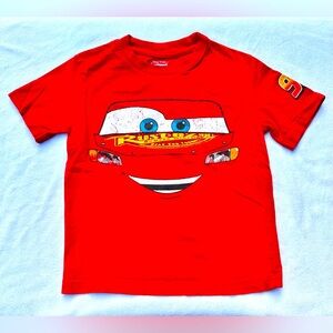 Disney Cars Lightning McQueen Shirt Boys 4T